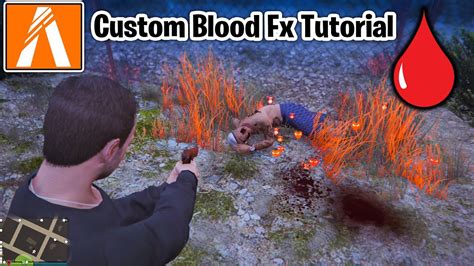 how to make fake blood on clothes|realistic blood fivem.